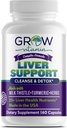 creşteţi vitamina Ficat Cleanse Detox Capsule w/Unique Blend of Milk Thistle, Artichoke & Dandelion Extract - Suplimentul ficatului Include Turmeric, Beetroot & Choline - 60 capsule