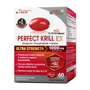 Labo Nutrition Perfect Krill EX, 1000 mg Antarctica Krill ulei Omega 3 EPA DHA, cel mai mare fosfolipide (peste 56%) cu Choline, Astaxanthin inima Creier Eye Joint Health, Made in USA, 60 softgels
