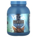 Vega All in One Nutrition Organic - 20g Proteină de mazăre pe bază de plante, Ciocolată, 42 Serviri, Vitamine A & C, Probiotice, Verzi, Vegan, Keto, Gluten Free, 61.8oz (Packaging May Vary)
