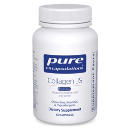 Pure Encapsulations Colagen JS - Skin & Joint Health* - 1000 mg Hydrolyzed Biocell Colagen - Gluten Free & Non- GMO - 60 Capsule