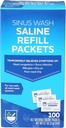 Rite Aid Sinus Wash Refill Kit, înfăşurat individual Pachete saline - 100 Conte 