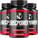 (3 ambalaj) Erecpower pentru bărbați capsule suplimentare, Erecpower Piills Toate ingredientele naturale, Erecpower Original Advanced Formula, Erecpower Support Vitamina, Ericpower Recenzii, 180 capsule pentru 3 luni