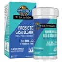 Gradina de viata Dr. Formulated Pre, Post & Probiotics Gaz & Blooting O dată pe zi 3-in-1 Prebiotice complete, Postbiotice & Probiotices 