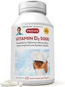 ANDREW LESSMAN Vitamina D3 5000 UI 180 capsule - potenţă ridicată, esenţială pentru absorbţia calciului, susţine sănătatea osoasă, funcţia musculară sănătoasă, sistemul imunitar, mai mult.