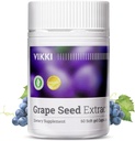 Vikki capsule extract de semințe de struguri 38100mg, 60 Conte, Putere maximă cu OPC Original Blueberry Essence