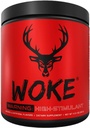 Bucked Up - Woke - HIGH STIM Pre Antrenament - Cel mai bun Tasting - Focus Nootrop, Pompa, Putere, 30 Servings (Blue Raspberry)