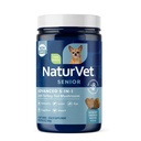 NaturVet Senior Advanced 5-in-1 Supplement Câine Suporte Sistemul Imun, Inima, Ficat, Functie Cognitivă, Sănătatea Ochilor 