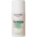 Ameo Life Gel de argint coloidal pentru îngrijirea pielii cu Aloe Vera - 30ppm Gel de îngrijire a rănilor oferă îngrijirea rănilor pentru tăieturi, Scrapes & Burns - Formula blândă pentru piele sănătoasă (3.38 oz)