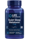 Extensie de viaţă somn liniştit Melatonina, 5 mg, Suport de somn puternic, Rhythms sănătos circadian, Cellular Defense, Gluten-Free, non-GMO, Vegetarian, 60 capsule