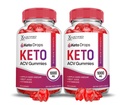 Laboratoare justificate (2 ambalaj Keto picături Keto ACV Gummies avansat Formula 1000MG Formulat cu Pudră de sfeclă de rodie B12 Vegan Non OMG 120 Gummys