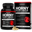 Herny Goat Weed for Men and Women - [20% Icariins Max Power] - Rezistenta, rezistenta, circulatie, suport comun si spate - Maca Root, Ginseng, Yohimbine, Tribulus, L-Arginina - SUA Made - 60 Count