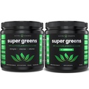 NutraChamps Super Greens Berry & Super Greens Bundle fără aromă - 2 luni de aprovizionare