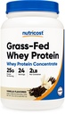 Nutricost Grass-Fed Proteine concentrat (Vanilla) 2LBS - nedenaturat, non-GMO, gluten gratuit