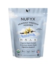 NUFYX® • Pudră Heavenly Protein® • Lumea este cea mai fină 100% Organic American Grown Peas • Vegan • Gluten gratuit • Carb scăzut (Creamy Vanilla, 40 Scoops)