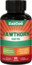 Hawthorn Berry Capsules-Antioxidant, Suport de circulaţie-Hawthorne Supliment- 60 Capsule Vegan, Non-GMO