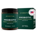 CYMBIOTIKA Probiotic + Prebiotic, 60 Miliarde CFU - 19 Strains, Gut Health Supplement for Women & Men, Immune Support, Digestive Health, & Gut Balance, 90 Capsule, 1 lună de aprovizionare, Made in USA