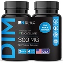 Eficienţă NUTRA Dim Supliment 300mg cu BioPerine - Extra Force Estrogen Blocker pentru bărbaţi şi femei - Hormone & suport metabolic - 4 luni de aprovizionare