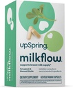 UpSpring Milkflow Suplimentul de alăptare pentru creşterea ofertei de lapte, Suplimente de alăptare cu Schinduf & Binecuvântat Thistle, non-GMO, Suport de alăptare 60 Capsule Vegan