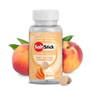 SaltStick Electrolyte FastChews - 60 Peach Electrolyte Tablets - tablete de sare pentru runners, Sports Nutrition, Electrolyte Chews pentru hidratare