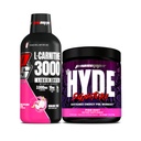 PROSUPPS L-Carnitina 3000 Shoturi Stimulante Lichide Gratuite (31 Servings, Dragon Fruit) si Mr. Hyde Signature Series Pre-Lucrare Energie Pudrată (30 Servings, Pixie Dust) Bundle