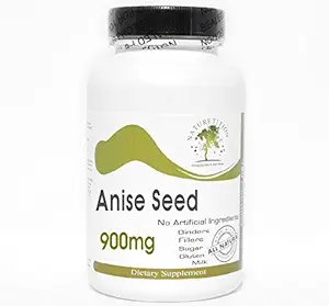Seminte de anason 900mg ~ 180 capsule - fara aditivi ~ Suplimente de naturie