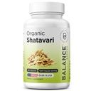 Organic Shatavari 1200mg, 60 capsule - Alăptarea Support Vitamine, Echilibrul hormonal pentru femei, Sparanghel Racemosus Root