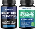 MAV NUTRIŢIE timp de noapte Capsule de ardere grase şi capsule probiotice şi prebiotice 