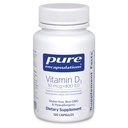 Pure Encapsulations Vitamina D3 10 mcg (400 UI) 