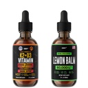 ERBIFY Bundle - K2 and D3 Drops & Lemon Balm Tincture - Os Putere & Mood Boost