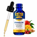 Promisiune simplă VivaSlim - Supliment lichid cu Maca Root, Rhodiola Rosea & African Mango - Sprijină Metabolizare, Controlul apetitului & Greutate Management - 2 fl oz