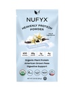 NUFYX® • Ceresc de proteine ® pulbere • Lumea este cel mai fin 100% Organic Americanrown mazăre • Vegan • Gluten gratuit • Carb scăzut (Creamy Vanilla, Packet)