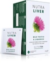 NUTRALIVER - Ceai de detoxifiere pentru curăţarea şi susţinerea ficatului - cu muls de lapte, turmeric şi fenicul - 20 pungi de ceai - Ceai de plante de Nutra Ceai