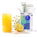 Sleep Aid Powder - Calmant Bea pentru somn adânc cu Liposomal Saffron, Magneziu & PharmaGABA Melatonina-gratuit Supliment natural pentru a reduce stresul și îmbunătățirea calității somnului Chamomile Lemonade 7 Sticks