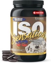 Ultimate Nutrition Whey Proteine Izolate Pulbere cu Glutamina Complex, ISO Sensation 93 - Whey Proteine pulbere cu Adăugat Colostru pentru recuperare îmbunătățită, Imunitate și Sănătate Gut - Cookies N Cream, 2lbs
