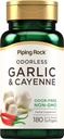Piping Rock Odorless Usturoi Softgels 