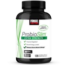 Force FACTOR ProbioSlim Probiotice suplimentare de putere pentru femei si barbati cu 30 miliarde CFU de probiotice pentru sanatate digestiva, balotare si sanatate, cu Prebiotic Fibra, 120 capsule