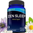 Zen Sleep  Conține magneziu și plante aromatice organice; Mușețel, Lemon Balm, Flori de pasiune, Fără melatonină