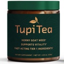 Pudră de iarbă de capră excitată, Supliment w/Maca Root, Tribulus Terrestris Extract, Muira Puama la Boost Energy, Wellness & Nitric oxid Prime Support for Men & Women. Ziua limitată a lunii Deal