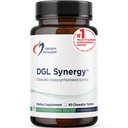 Design-uri pentru sănătate Deglicyrhizinated Licorice Root Chewables - DGL Synergy 500mg Licorice Supliment pentru a sprijini Digestion - Pleasant-Tasting, non-GMO + Sugar Free (90 comprimate masticabile)
