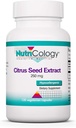 Nutricologie Citrus extract de semințe - extract de semințe de grapefruit 500mg, susține funcția metabolică, Contaminant gratuit, Capsule vegetariene - 120 conte