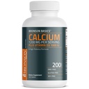 Bronson Calciu 1200 mg Per Servire Plus Vitamina D3 1000 UI Formula de mare potenta, non-GMO, 200 comprimate