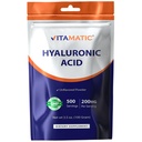 Pulbere acid hialuronic vidamatic 200mg - Suporturi tesut si articulatii de conectare sanatoase - Promovarea pielii sanatoase tinere - 100 Gram