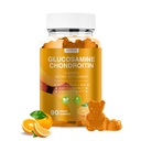 Glucosamină Chondroitin Gummies - 3000MG supliment de sprijin comun cu MSM & Elderberry, flexibilitate, suport imun antioxidant Gummy pentru adulți, Bărbați și femei - 90 Gume portocalii