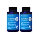 VitaMedica Bromelain & Querbetin Supliment - 500 mg Bromelain 250 mg Querbetin - 2400 GDU pentru imunitate, suport comun, inflamație și recuperare musculară - 60 capsule Vegan - 30 Servings (2 ambalaj)