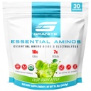Granite Essential Amino Acids Powder, Green Apple Flavor, cu 10g EAAs și 7g BCAAs, susține recuperarea și creșterea musculară, Soy-Free, Gluten-Free (30 Servings)
