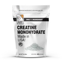 E doar! - Creatin monohidrat pulbere, Pure Creatine Powder, Made in USA, 3rd Party Lab testat, 5g Per Serving, Scoop Inclus, Nu Fillers, Nu Adăugat Aroma (Nearomat, 200g / 40 Servings)
