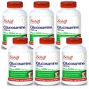 Schiff Glucosamină 1500mg Plus MSM şi Acid hialuronic 150 comprimate - Supliment comun (Pachet de 6)