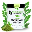 Moringa Powder Organic Certified Moringa Leaf Powder, Moringa Oleifera - Rich in Antioxidanti si Vitamina Imuna, Superfoods for Moringa Tea, Moringa Drink, India Grown, Vegan - 7.05 OZ