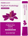 ALIMENTAR Psyllium Huskology (20 Sticks, 10 Days) - Herbal Psyllium Husk Supliment pentru constipație Relief, Gut Health. Fibră dietetică pe bază de plante, putere maximă 7,200 mg.